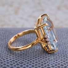 H. Stern Aquamarine & Diamond Ring