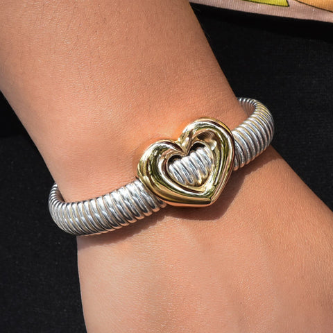 Tubogas Heart Bracelet