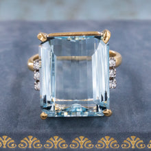H. Stern Aquamarine & Diamond Ring