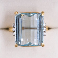 H. Stern Aquamarine & Diamond Ring