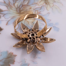 Antique Pearl Starburst Ring