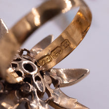 Antique Pearl Starburst Ring