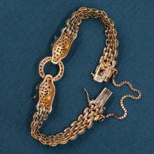 Panther Bracelet with Rubies and Diamonds c1980