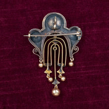 Taille D’épargne Girandole Brooch C. 1860s