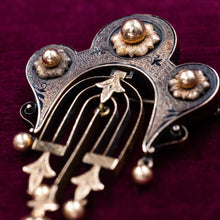 Taille D’épargne Girandole Brooch C. 1860s