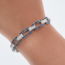 Bailey Banks & Biddle Sapphire and Diamond Bracelet