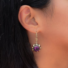 Victorian Amethyst Earrings