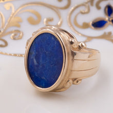 Sodalite Signet Ring