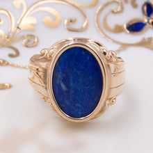 Sodalite Signet Ring