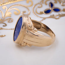 Sodalite Signet Ring