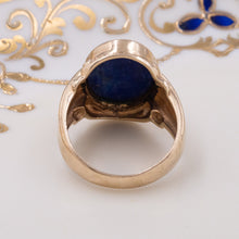 Sodalite Signet Ring