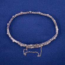 Belle Epoque Platinum & Diamond Bracelet c1910