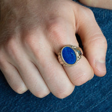 Sodalite Signet Ring