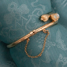 Victorian Revival Opal Bangle c1930