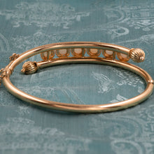 Victorian Revival Opal Bangle c1930