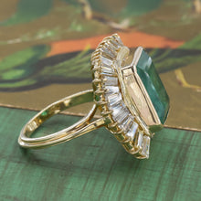 10 Carat Colombian Emerald Ring