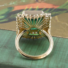 10 Carat Colombian Emerald Ring