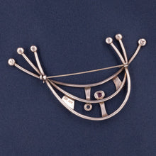 Davis Heinz Gumbel Sterling Brooch