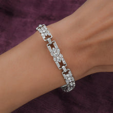 Art Deco 3.50 Carat Diamond Bracelet
