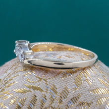 Curved Diamond Band c1980