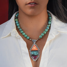 J.B. Platero Navajo Turquoise Necklace