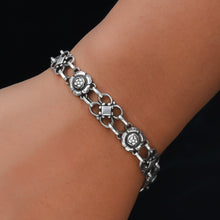 Georg Jensen Floral Bracelet c1940