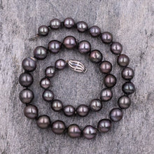 Tahitian Black Pearl Strand