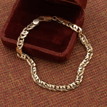 Heavy Flat Mariner Link Bracelet
