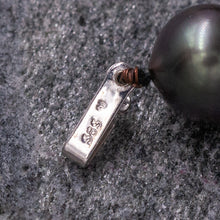 Tahitian Black Pearl Strand