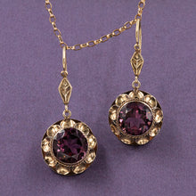 Victorian Amethyst Earrings