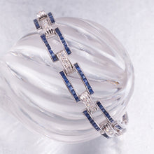 Bailey Banks & Biddle Sapphire and Diamond Bracelet