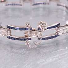 Bailey Banks & Biddle Sapphire and Diamond Bracelet