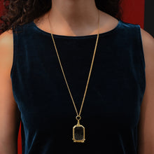 Long Double Cable Link Gold Chain