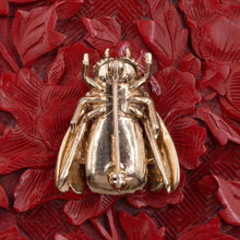 14 Karat Textured Fly Brooch