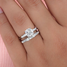 Mixed-Cut Baguette Diamond Band c1950