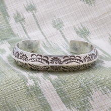 Jack Adakie Native American Silver Cuff