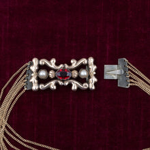 Paste & Pinchbeck Choker c1800-30