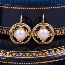 Pearl Drop Earrings c1980