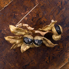 Quinali Firenze Chestnut Brooch c1960