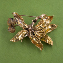 Quinali Firenze Chestnut Brooch c1960