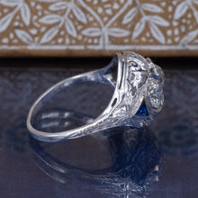 Art Deco Antique Diamond Duet Ring