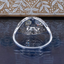 Art Deco Antique Diamond Duet Ring