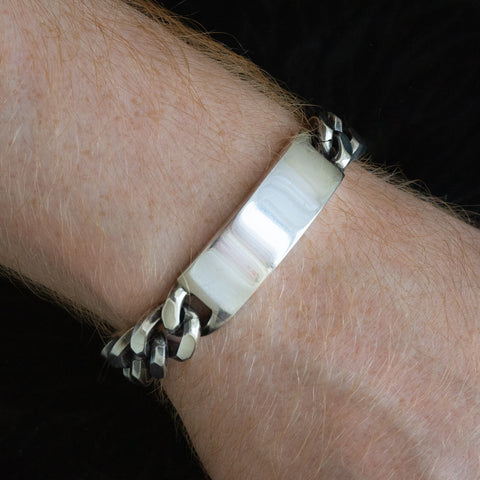 Napier Sterling ID Bracelet c1940
