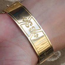 Antique Infinity Rope Bangle c1890