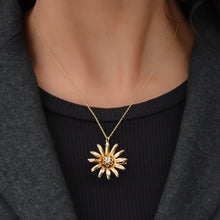 Antique Daisy Pin Pendant c1910