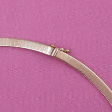 Marquise Diamond Omega Collar Necklace c1980