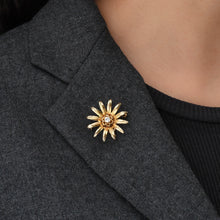 Antique Daisy Pin Pendant c1910