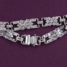 Art Deco 3.50 Carat Diamond Bracelet