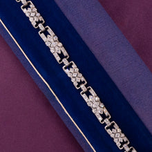Art Deco 3.50 Carat Diamond Bracelet