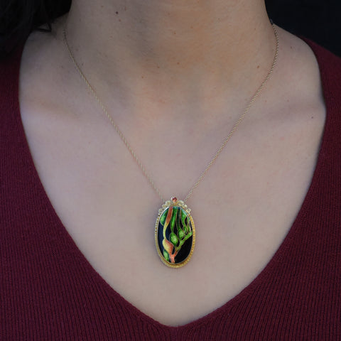 J. Park Original Enamel Pin/Pendant